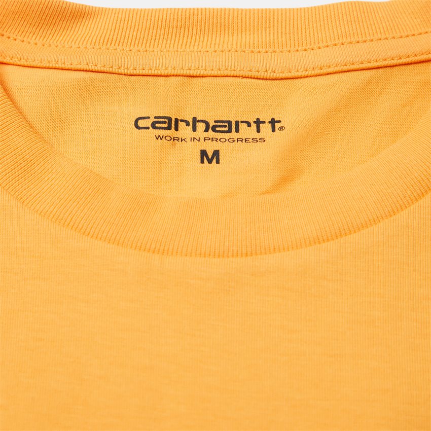 Carhartt WIP T-shirts S/S POCKET TEE I022091 PALE ORANGE